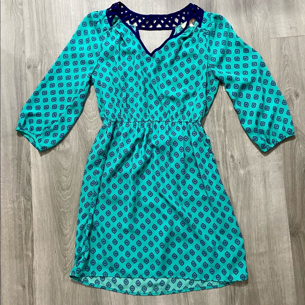 Skies are Blue Dress